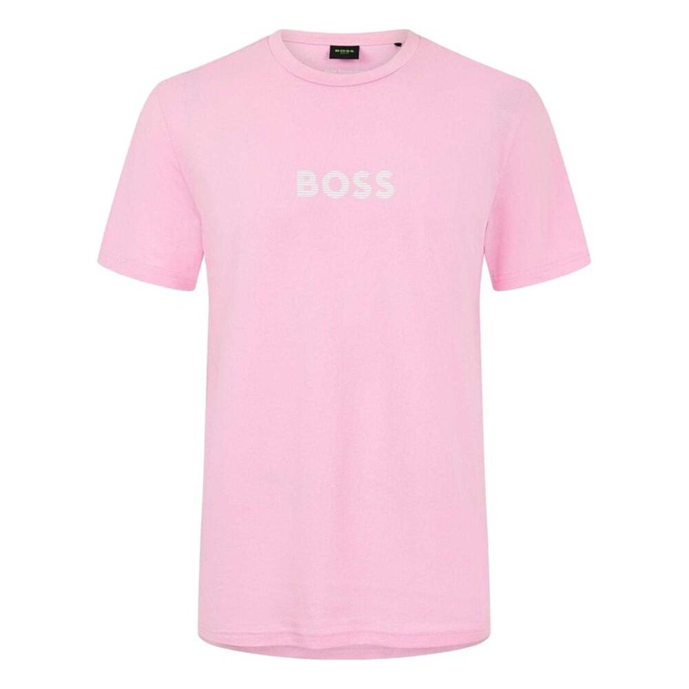 Boss Mens Sailfish Logo T-Shirt / Light Pink